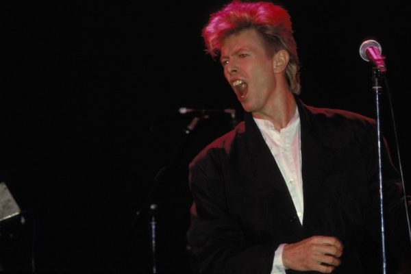David Bowie circa 1987 Courtesy of Getty Images