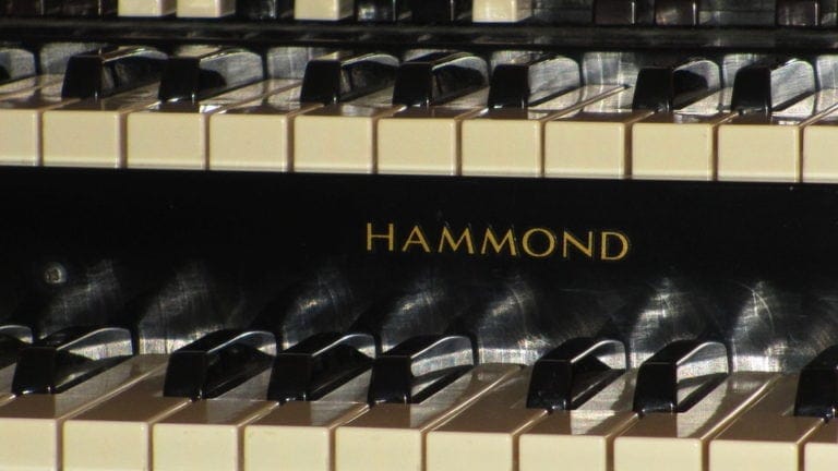 Hammond Organ Closeup (Public Domain)