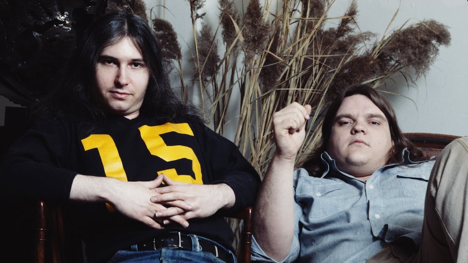 Jim Steinman with Meat Loaf courtesy of Getty Images