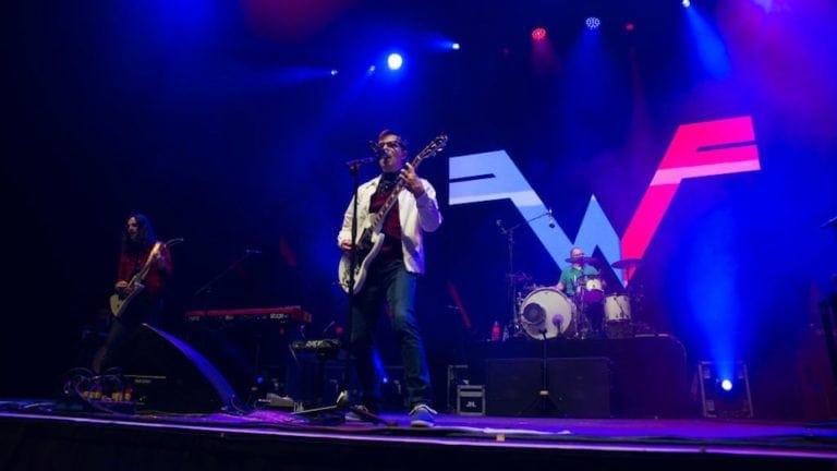 Weezer at Wembley 2017 courtesy of Getty