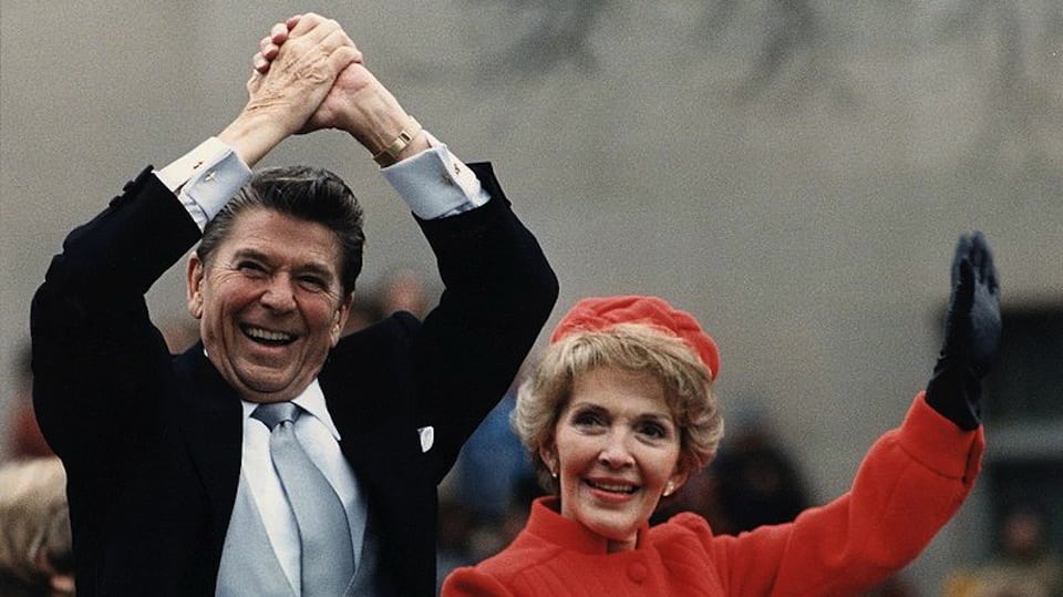 Ronald and Nancy Reagan (Public Domain)