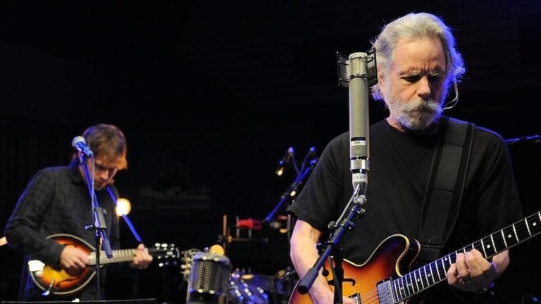 Aaron Dessner and Bob Weir