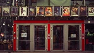 Movie Theater Entrance image courtesy of Pixabay