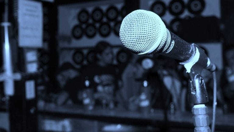 Rock bar microphone
