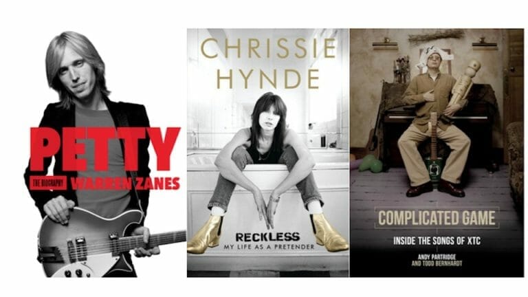 Fair use images of biographies of Tom Petty, Chrissie Hynde and Andy Partridge