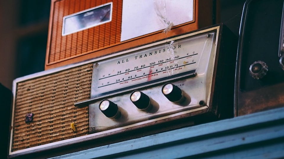 Three old radios