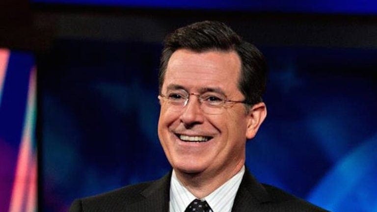 Stephen Colbert in Suit PD