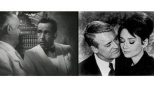 Casablanca and Charade Public Domain