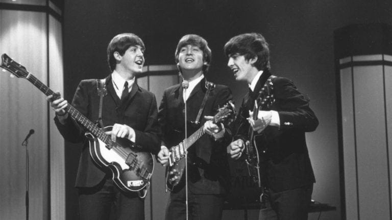 Three Beatles courtesy of Getty Images