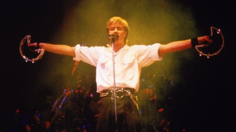 Simon Le Bon 1984 courtesy of Getty Images