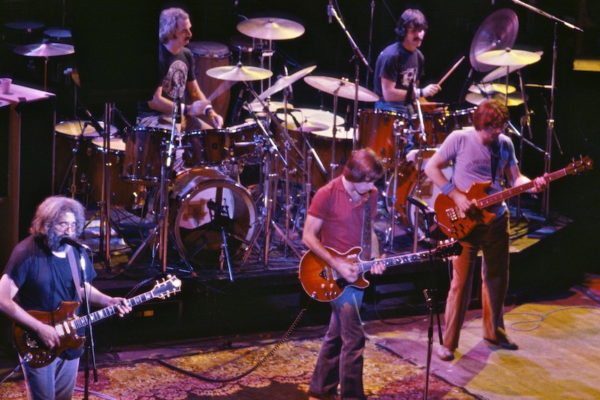 Cropped public domain photo of The Grateful Dead by Chris Stone via Flickr