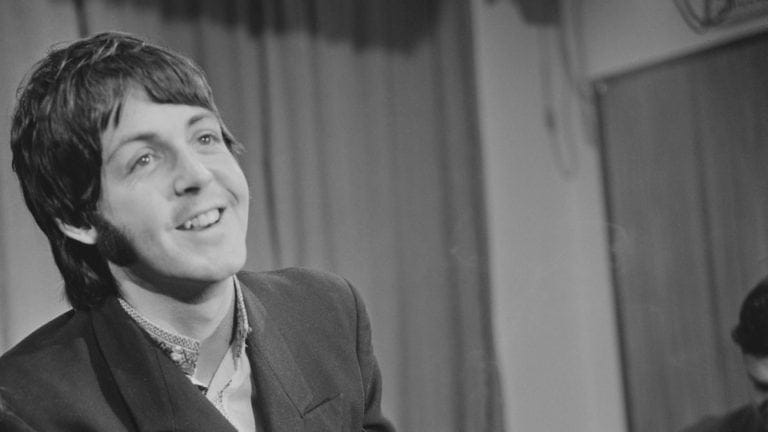 Paul McCartney 1968 Courtesy of Getty Images