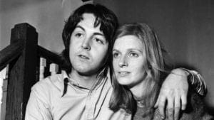 Paul McCartney with Linda McCartney courtesy of Getty