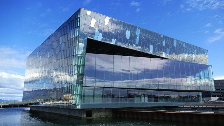 Harpa in Reykjavik (Courtesy of Pixabay)