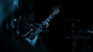 anonymous guitar player