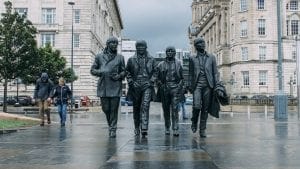 the fab four in bronze